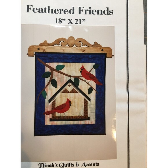Cardinal Bird Quilt Pattern - Picture 1 of 3